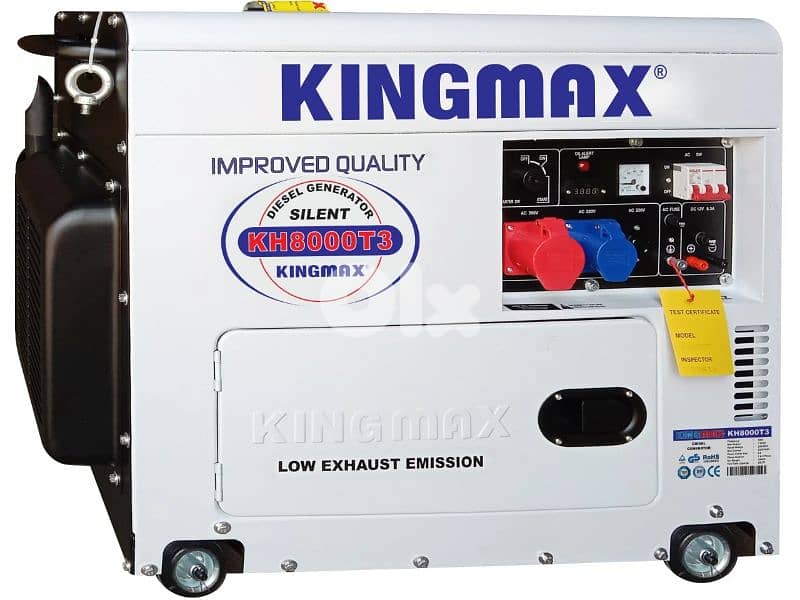 Electric Generator KingMax 7KVA Triphase Deisel 0