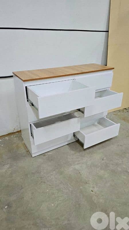 New Dresser 8 Drawers colour white Matt High Quality 0