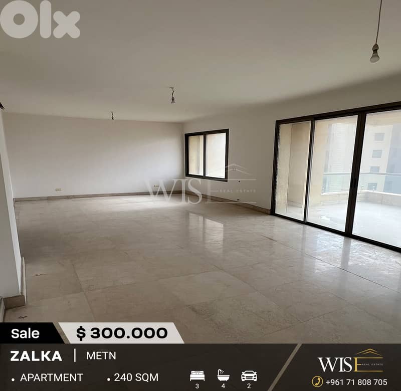 240 SQM Apartment for SALE in Zalka! 0