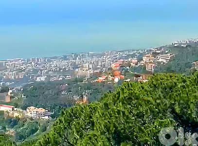 Land for sale inBroumana/ Open Seaview