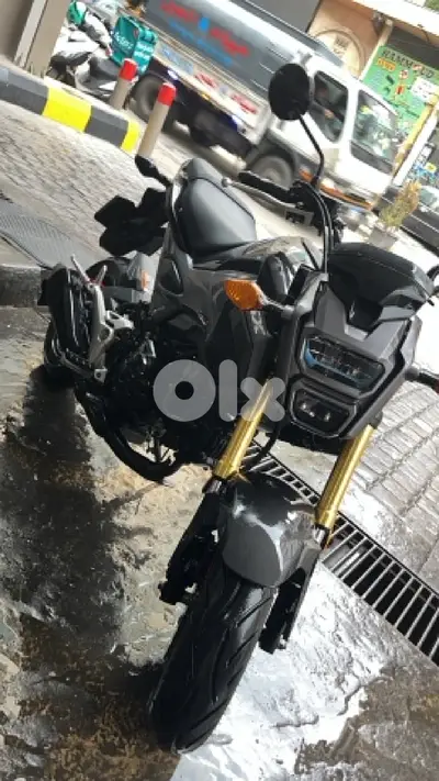 honda groom 2016 like new 125cc for sale black