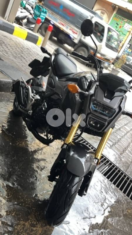 honda groom 2016 like new 125cc for sale black 0