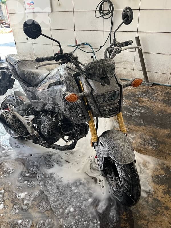 honda groom 2016 like new 125cc for sale black 3