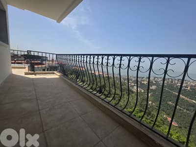 Spacious Duplex in Rabweh with a Breathtaking Sea and Mountain View