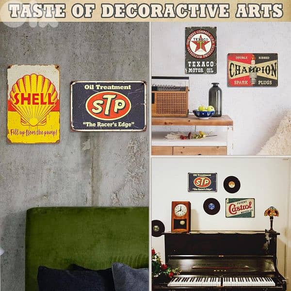 Double Sided Garage Signs - 5 pcs 3