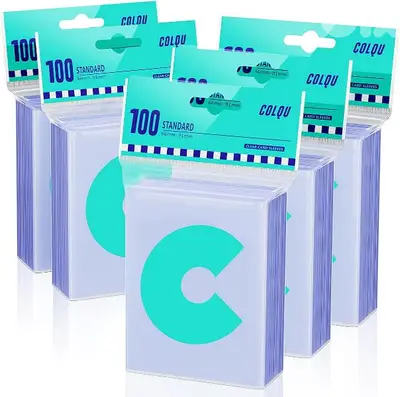 Card Sleeves - pack of 100 - clear