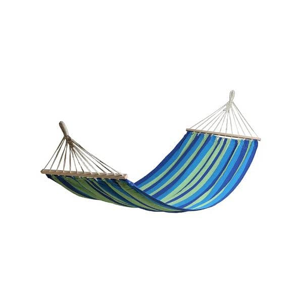 Hammock with wooden edges 0