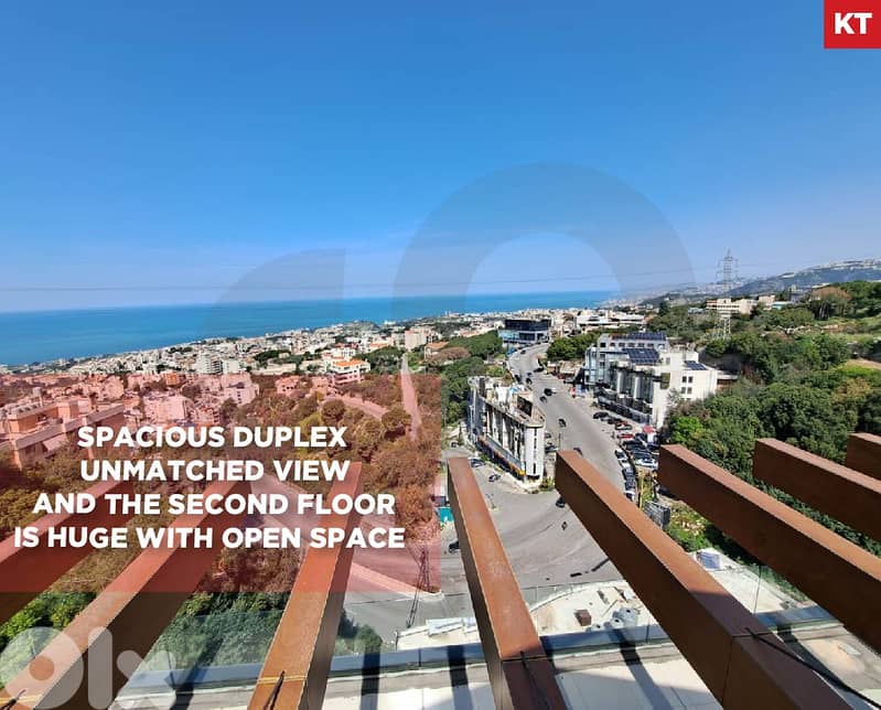 Spacious Duplex with unmatched view ,Mtayleb/مطيلب REF#KT134166 0