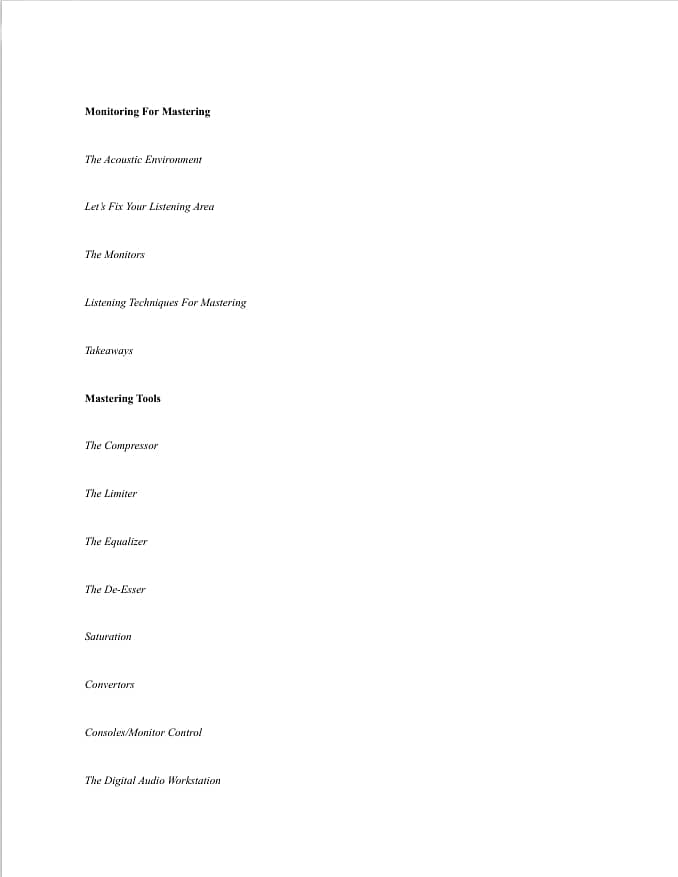The Mastering Engineer's Handbook 5th Edition eBook by Bobby Owsinski 3