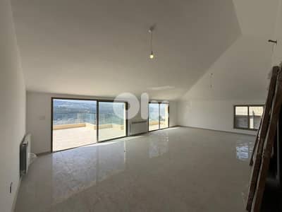 Spacious Apartment for Sale in Baabdat with terrace شقة واسعة للبيع