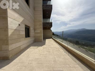 Apartment for Sale in Baabdat with terrace and garden شقة للبيع