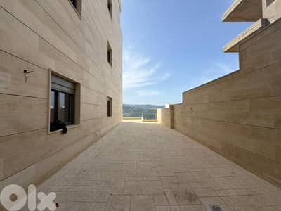 Apartment for Sale in Baabdat with terrace and garden شقة للبيع
