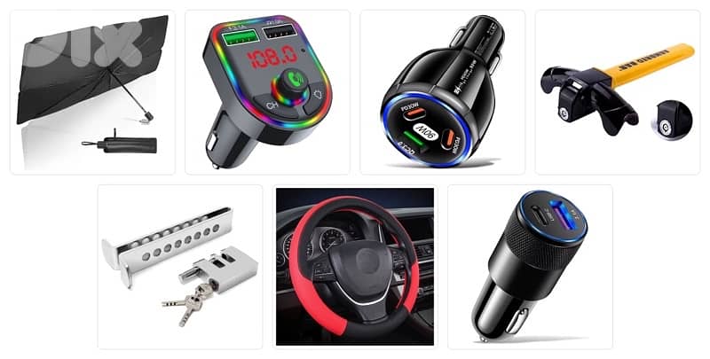 Car Accessories Stock for Sale – Wholesale Deal–14 Products / 700+ pcs 1