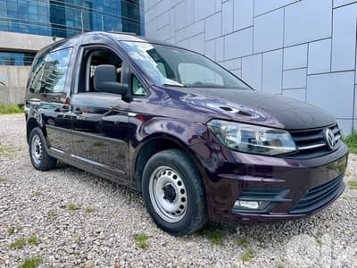 Volkswagen Caddy 2018 Siyehe ( 7 seats )Ajnabe