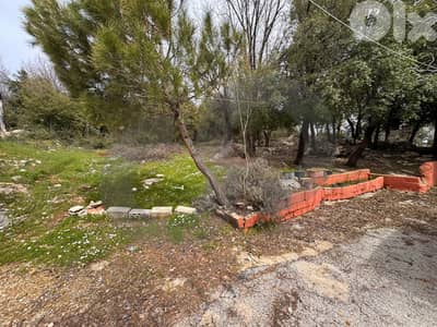 private road ,very calm area , unique plot, Aannaya/عنايا REF#WR135096