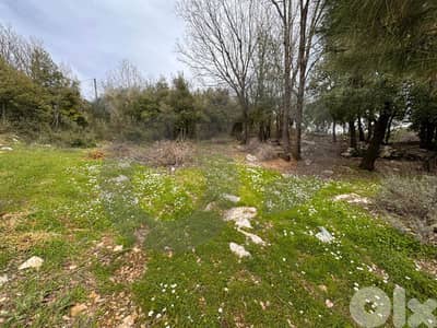 private road ,very calm area , unique plot, Aannaya/عنايا REF#WR135096