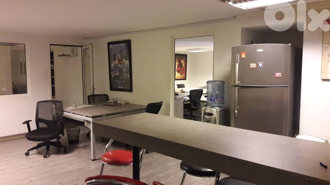 400 Sqm | Semi Furnished Office For Rent in Mansourieh|Sea View 0