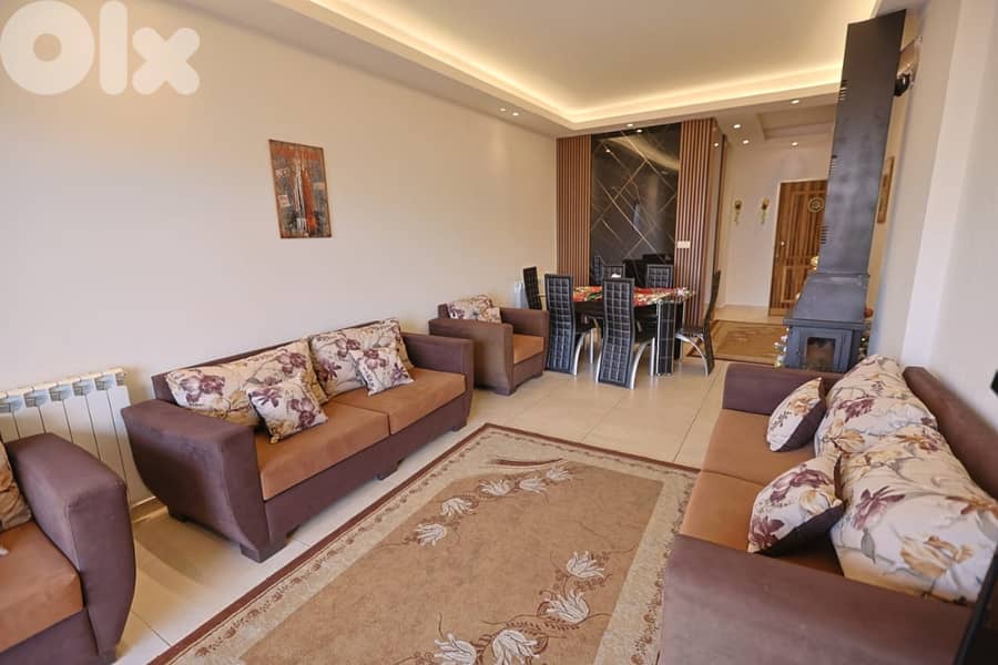 POOL AND GYM ACCESS | ZAAROUR | 3 BEDS | FURNISHED, (ZA-111) 0