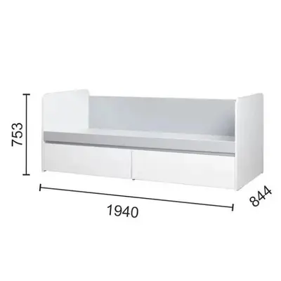 New Bed 100~120cm with Drawers High Quality