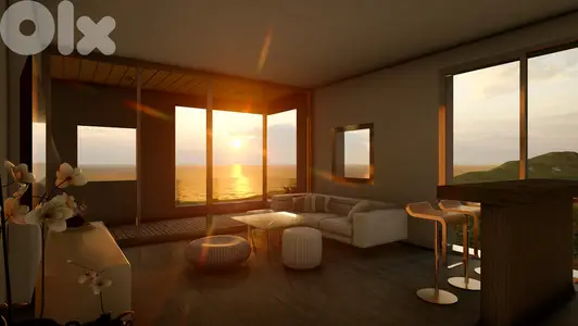 Kfaraabida Sea View + Terrace - شقة مع تراس وإطلالة بحر كفرعبيدا