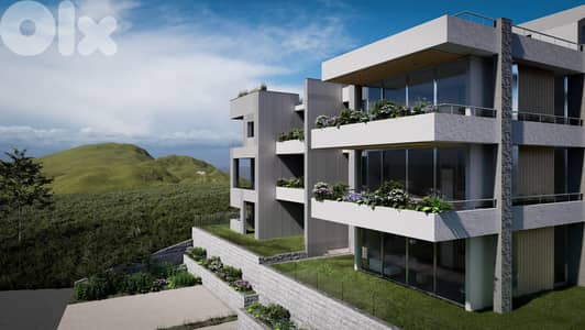 Kfaraabida Sea View + Terrace - شقة مع تراس وإطلالة بحر كفرعبيدا