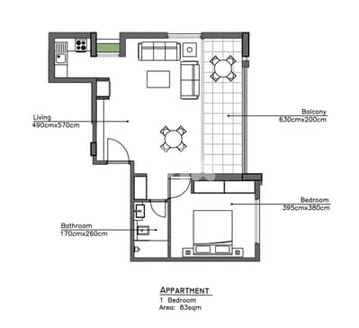 Kfaraabida Sea View Unit - شقة بإطلالة بحر في كفرعبيدا