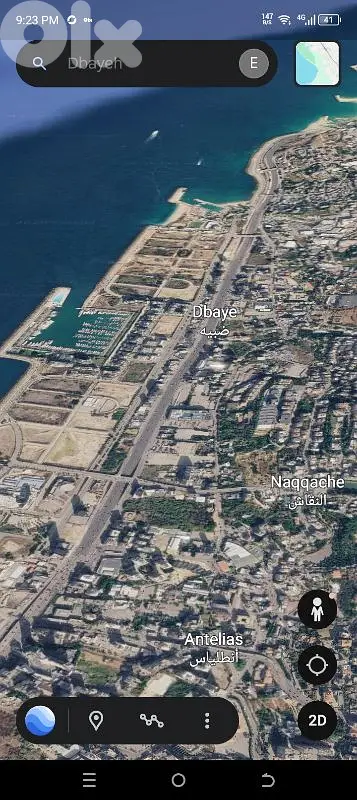 Dbayeh 1200 meters zone 30/105 Sea view 03703564
