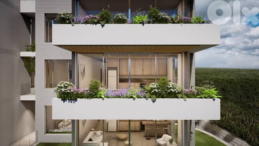 Apartment for sale in Kfaraabida/ Under construction/ Seaview/ Garden