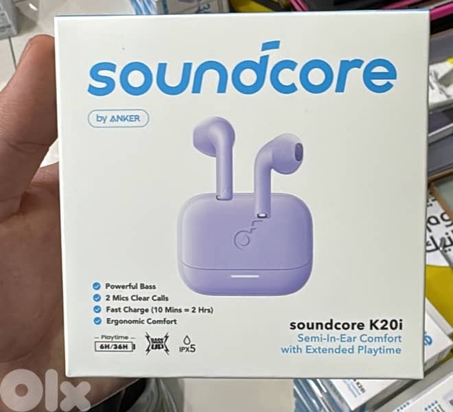 Soundcore K20i purple 0
