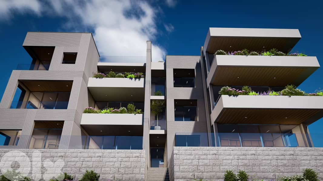 Apartment for sale in Kfaraabida/ Under construction/ Seaview 0