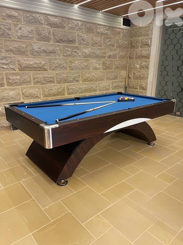 Rainbow Billiard Pool Table 8ft 0