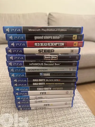 used ps4 cds clean