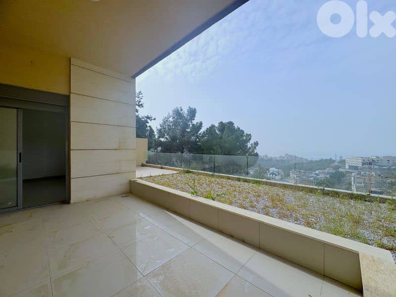 Apartment with terrace for sale in ain saadeh 0
