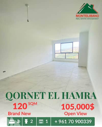 Brand New 120 sqm Apartment For Sale in Qornet El Hamra قرنة الحمراء