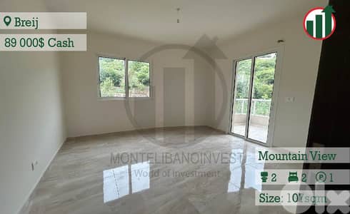 Apartment for Sale in Breij with mountain view !!