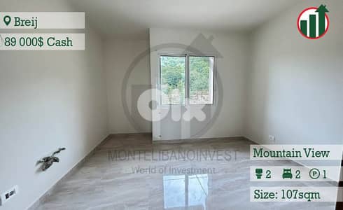 Apartment for Sale in Breij with mountain view !!