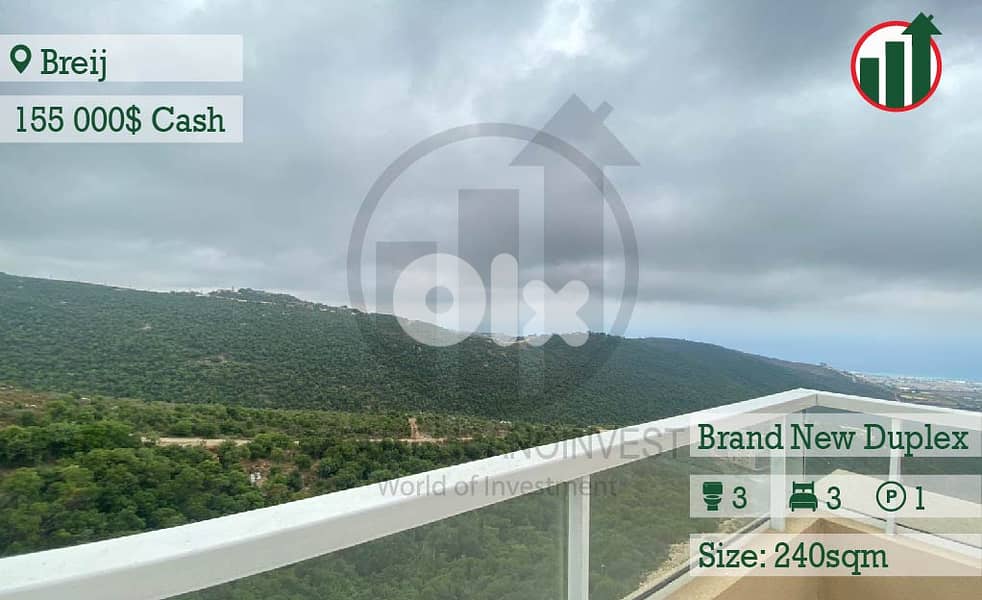 Enjoy your Terrace with Open view in Breij !!! 0