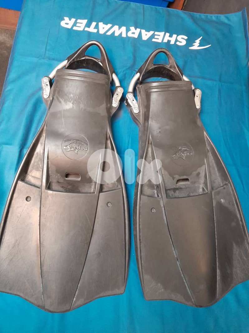 HOG Tech 2 Diving Fin Size XL by HOG Gear 0