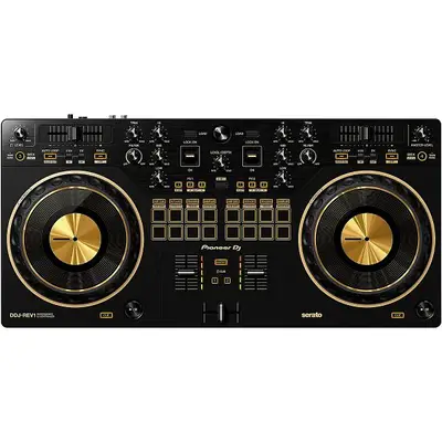 DJ DDJ-REV1-N Serato Performance DJ Controller in Limited-Edition Gold