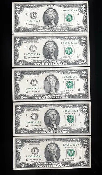 serie 2 dollars