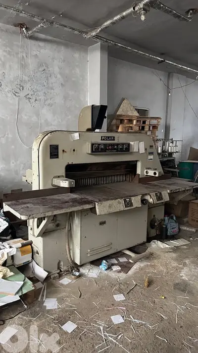 Complete Printing & Finishing Equipment for (Used)