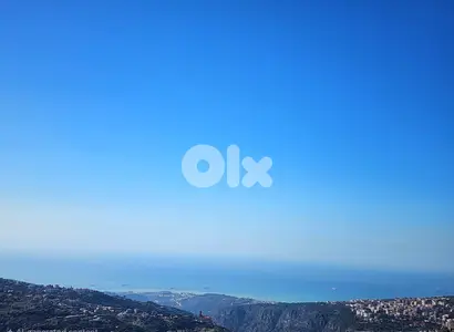 1650 SQM Land in Bikfaya (Chouaiya) Overlooking the Mountains & Ocean