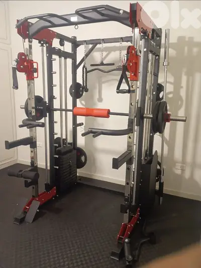 3 items/ multi-functional smith machine