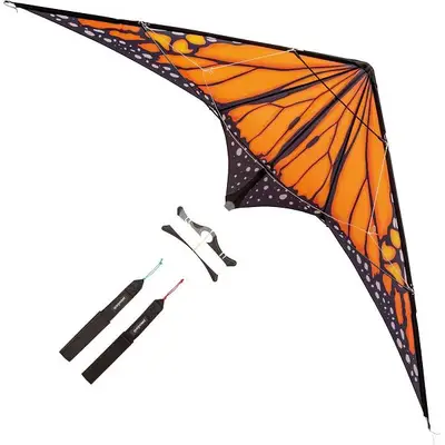 Mk2 Dual Lime Stunt Kite