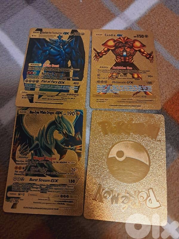 Super Limited Special Pokémon Egyptian God Cards 1