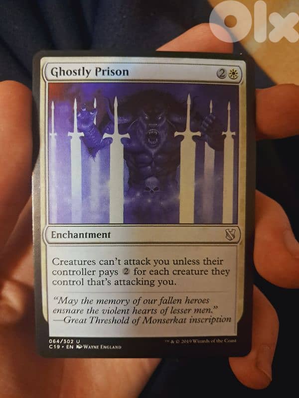 Magic The Gathering Ghostly Prison 0