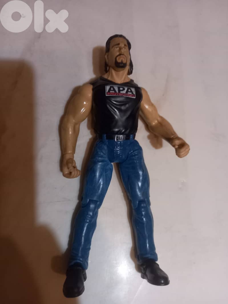 WWE WWF WCW wrestling figurines starting 7$ check description 16