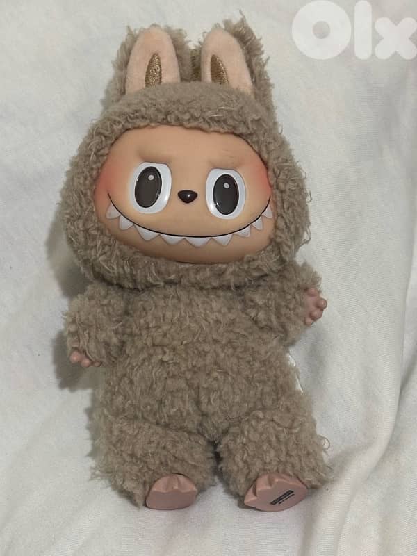 Pop Mart Labubu The Monsters "Have a Seat" Vinyl Plush - Toffee 0