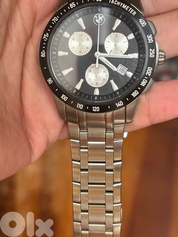 BMW Men Chronograph Watch by Tourneau-Swiss Movement ETA-Stainless Stl 7
