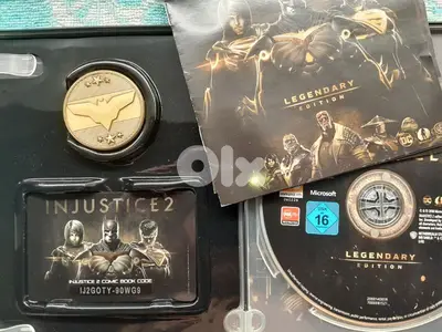 INJUSTICE 2 DAY ONE LEGENDARY STEELBOOK EDITION XBOX ONE complete VG INJUSTICE 2 DAY ONE LEGENDARY STEELBOOK EDITION XBOX ONE complete VG